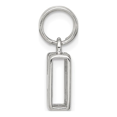 Sterling Silver Letter H Charm – view 3