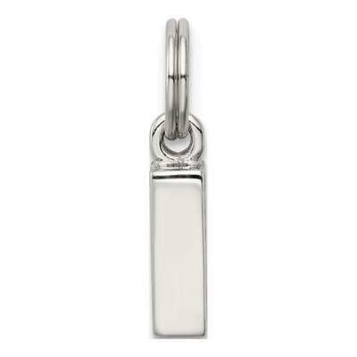 Sterling Silver Letter I Initial Charm – view 4