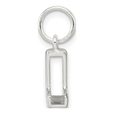 Sterling Silver Letter L Charm – view 3
