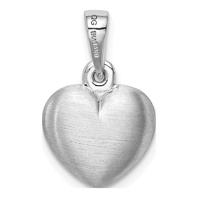 Sterling Silver Heart Pendant – view 4