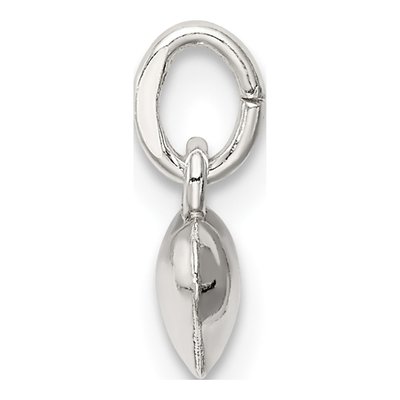 Sterling Silver Puff Heart Charm – view 3