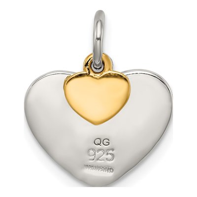 Sterling Silver Love Pendant – view 5