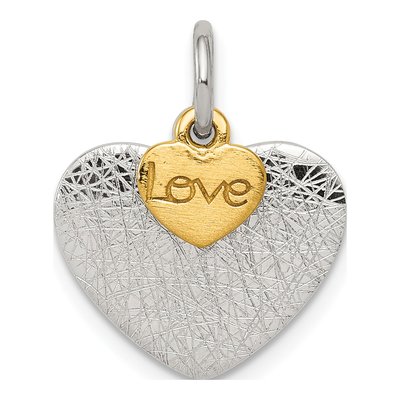 Sterling Silver Love Pendant