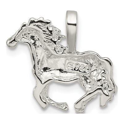Sterling Silver Horse Pendant – view 5