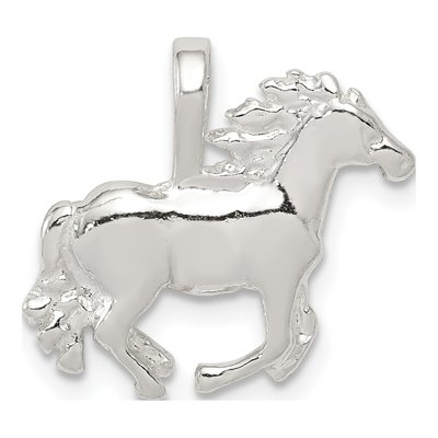 Sterling Silver Horse Pendant