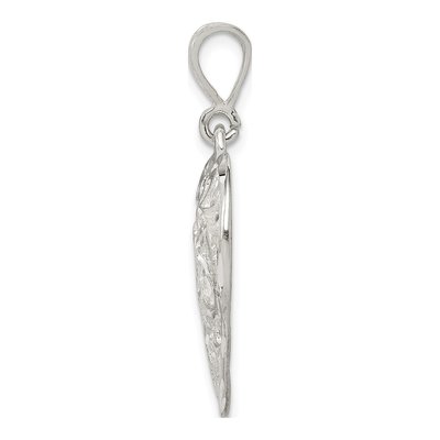 Sterling Silver Filigree Heart Pendant – view 3