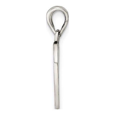 Sterling Silver Best Friends Break Away Heart Pendant – view 3