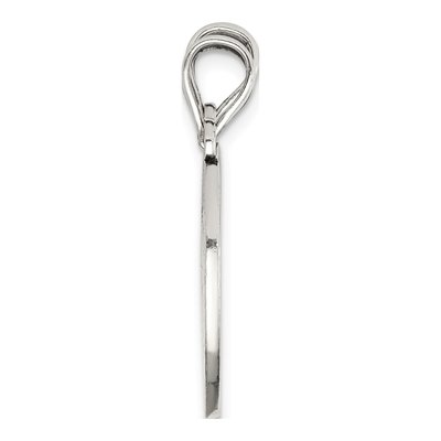 Sterling Silver Best Friends Break Apart Heart Pendant – view 3