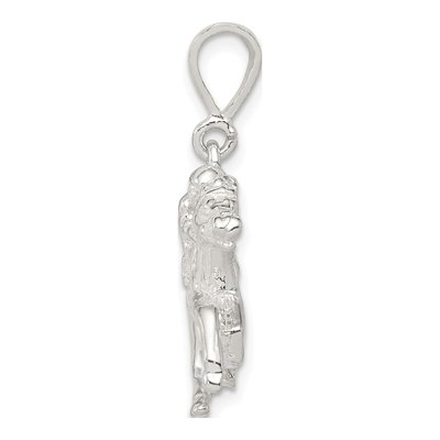 Sterling Silver Race Horse Pendant – view 3