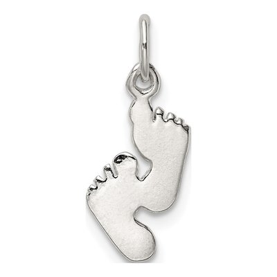 Sterling Silver Feet Pendant – view 5