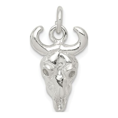 Sterling Silver Skull Charm