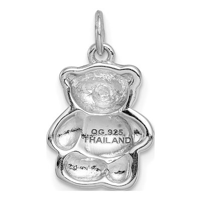 Sterling Silver Teddy Bear Pendant – view 5