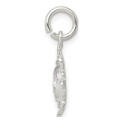 Sterling Silver Sun Face Pendant – view 3