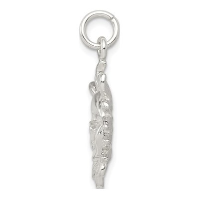Sterling Silver Sun Pendant – view 3