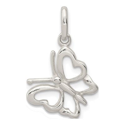 Sterling Silver Butterfly Pendant