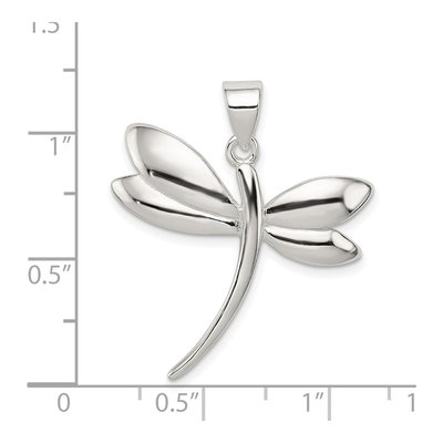 Sterling Silver Dragonfly Pendant – view 4