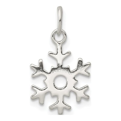 Sterling Silver Snowflake Pendant