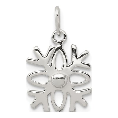 Sterling Silver Snowflake Charm