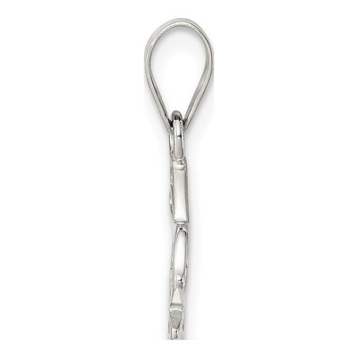 Sterling Silver Bunny Pendant – view 3