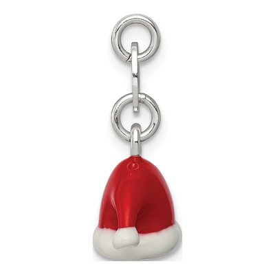 Sterling Silver Santa Hat Charm – view 3