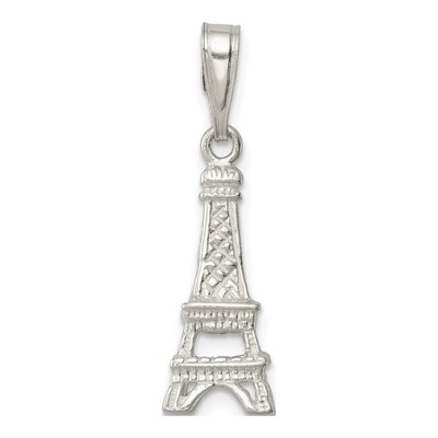 Sterling Silver Eiffel Tower Pendant
