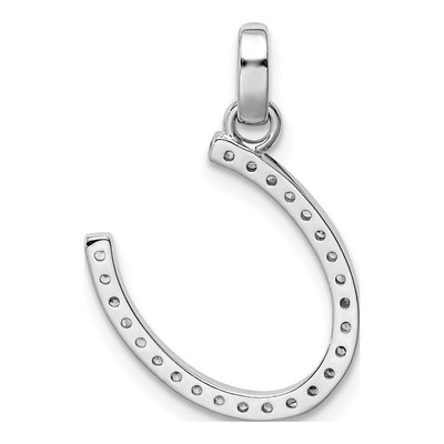 Sterling Silver CZ Pendant – view 5