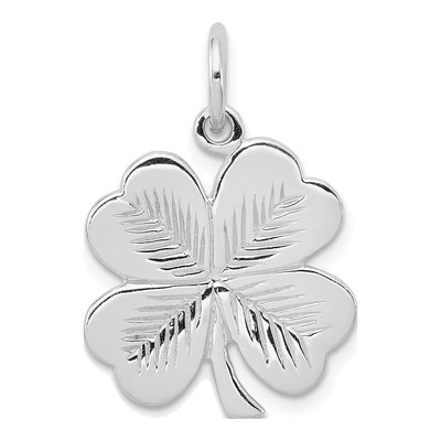 Sterling Silver Leaf Clover Pendant