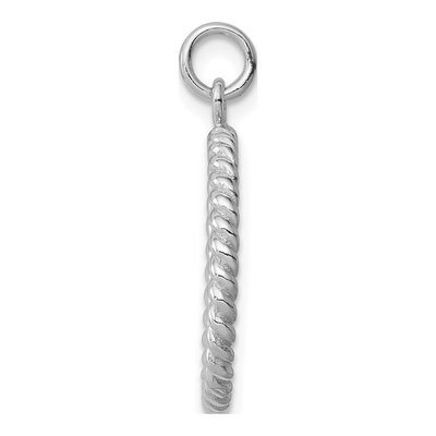 Sterling Silver Anchor Pendant – view 3