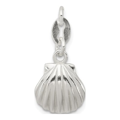 Sterling Silver Seashell Charm