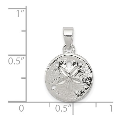 Sterling Silver Sand Dollar Pendant – view 4