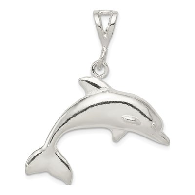 Sterling Silver Dolphin Pendant