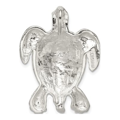 Sterling Silver Turtle Slide Pendant – view 5