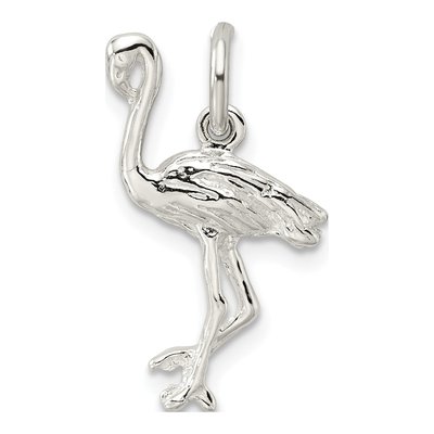 Sterling Silver Flamingo Pendant – view 5