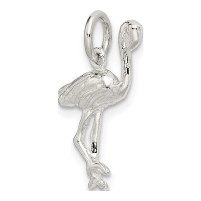 Sterling Silver Flamingo Pendant – view 6