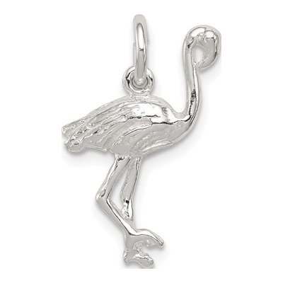 Sterling Silver Flamingo Pendant