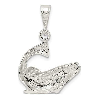 Sterling Silver Salmon Pendant – view 5