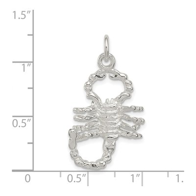 Sterling Silver Scorpion Pendant – view 4