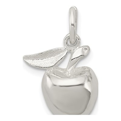 Sterling Silver Apple Pendant