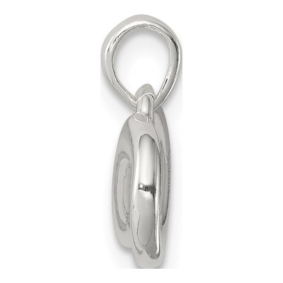 Sterling Silver Infinity Symbol Pendant – view 3