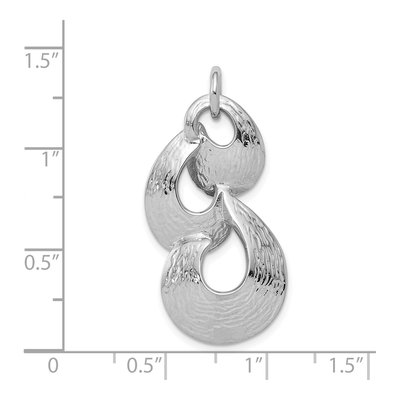 Sterling Silver Drop Pendant – view 5