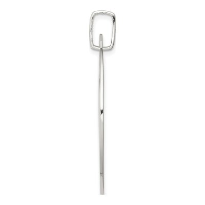 Sterling Silver Polished Pendant – view 3