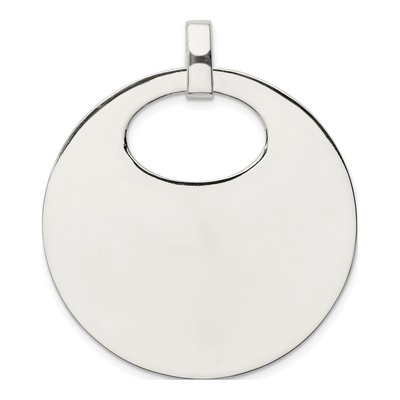 Sterling Silver Polished Pendant