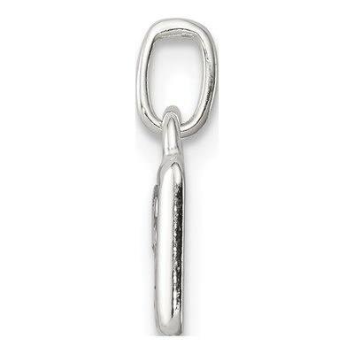 Sterling Silver ABC Enamel Pendant – view 3