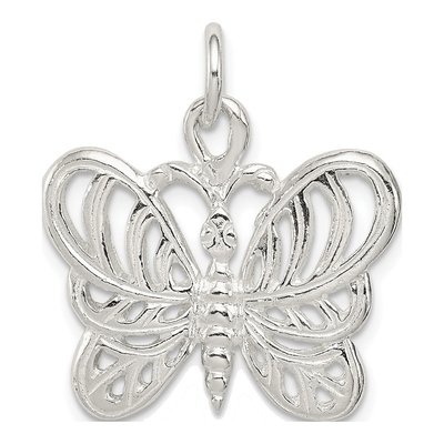 Sterling Silver Butterfly Pendant