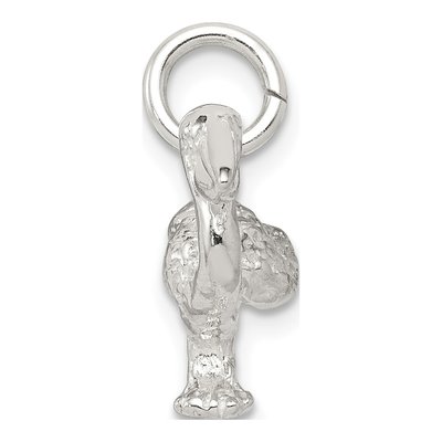 Sterling Silver Pelican Charm – view 3