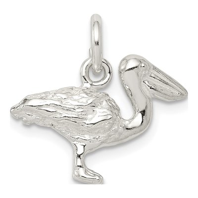 Sterling Silver Pelican Charm