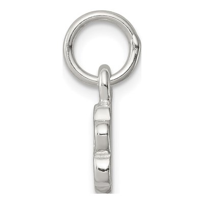 Sterling Silver Paw Print Pendant – view 3