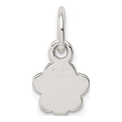 Sterling Silver Paw Print Pendant – view 5