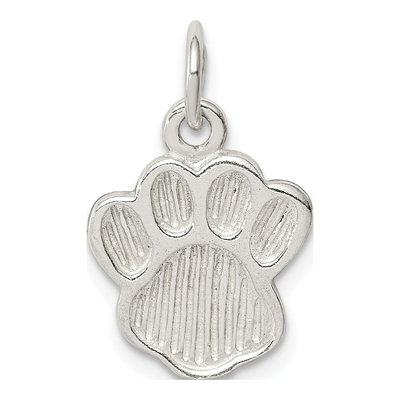 Sterling Silver Paw Print Charm – view 5