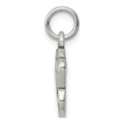 Sterling Silver Paw Print Pendant – view 3
